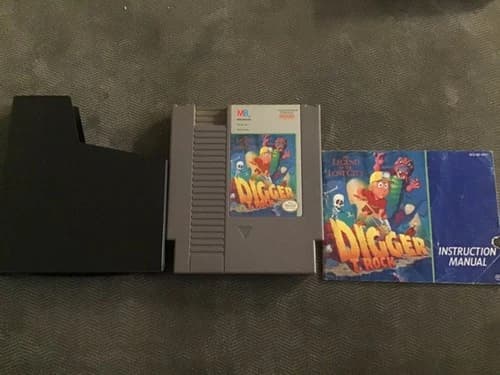 Digger T. Rock: The Legend of the Lost City NES (Nintendo Entertainment System)