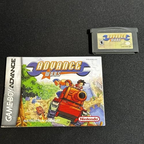 Advance Wars Gameboy Advance (GBA 2001)