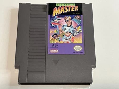 Nintendo Entertaiment System Cartridge Treasure Master NES Tested