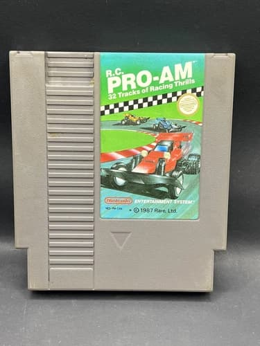 R.C. Pro Am 1 RC (Nintendo Entertainment System NES) Cart Only GREAT Shape