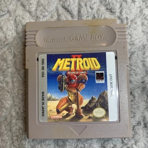 Metroid II Return of Samus Nintendo Game Boy Cartridge Only