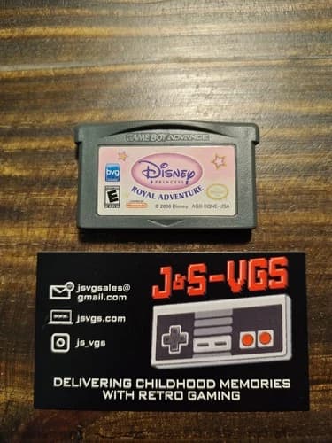 Disney Princess Royal Adventure GBA Game Boy Advance Cartridge Only Tested