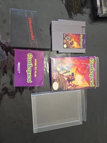 Castlequest (Nintendo Entertainment System, 1989) Complete Cib