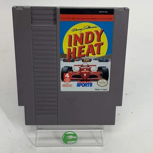 Danny Sullivan's Indy Heat (Nintendo NES, 1992) Cartridge Only