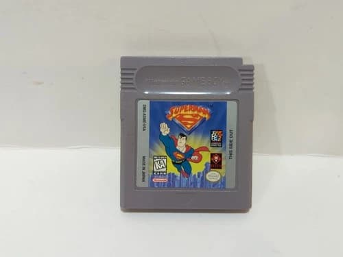 Superman (Nintendo Game Boy Original) Cartridge tested,
