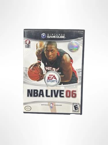 NBA Live 06 Nintendo GameCube 2005 Complete CIB W/ Manual