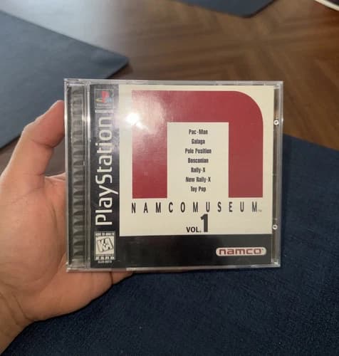 Namco Museum Vol. 1 (Sony Playstation 1, PS1, 1995) CIB - TESTED - CLEAN