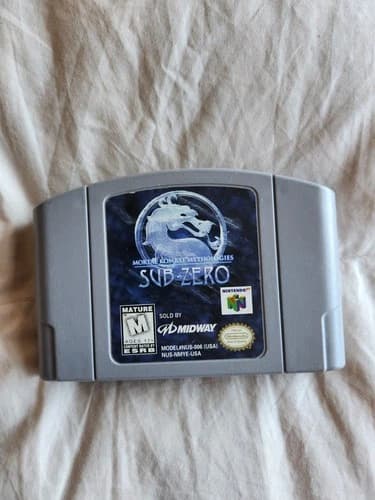 Mortal Combat SUB ZERO mythologies N64 Nintendo 64