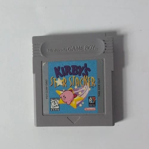 Kirby's Star Stacker - Nintendo Game Boy Authentic