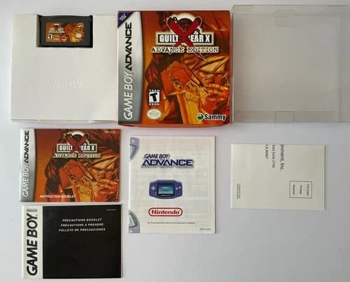 Guilty Gear X: Advance Edition Game Boy Advance GBA Complete CiB VG Condition