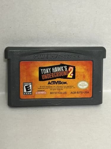Tony Hawk's Underground 2 (Nintendo Game Boy Advance, GBA 2005) Tested Works