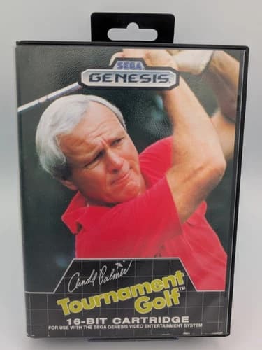 Arnold Palmer Tournament Golf (Sega Genesis, 1989) - CIB Complete - Tested