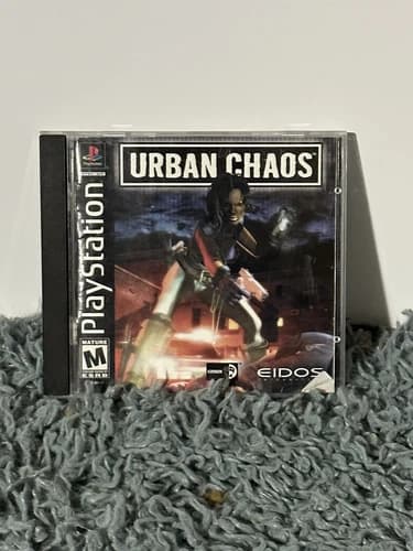 Urban Chaos (Sony PlayStation 1, 2000) PS1 Tested & Working