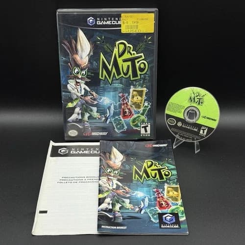 Dr. Muto (Nintendo GameCube, 2002) – CIB With Manual – Tested & Authentic