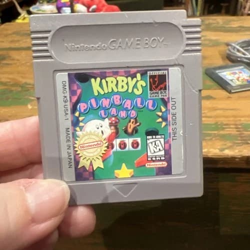 Kirby's Pinball Land (Nintendo Game Boy, 1993) Authentic & Tested!
