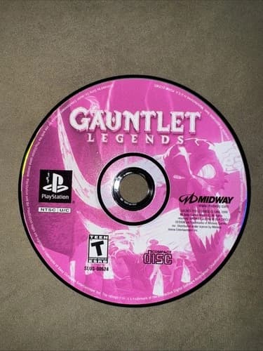 Gauntlet Legends (Sony PlayStation 1 PS1, 2000) MIDWAY Disc Only TESTED