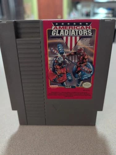Nintendo Entertainment System NES American Gladiators Tested Combine Shipping