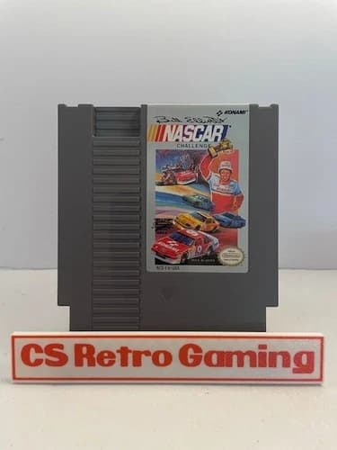 Bill Elliott's NASCAR (Nintendo NES) Authentic Cleaned Tested Working