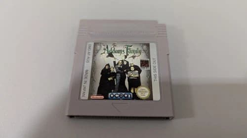 The Addams Family - Nintendo Game Boy - VGC - Loose - 1992