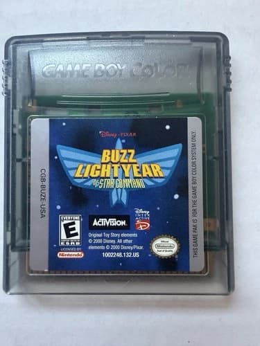 Buzz Lightyear of Star Command (Nintendo Game Boy Color, 2000) Game Only