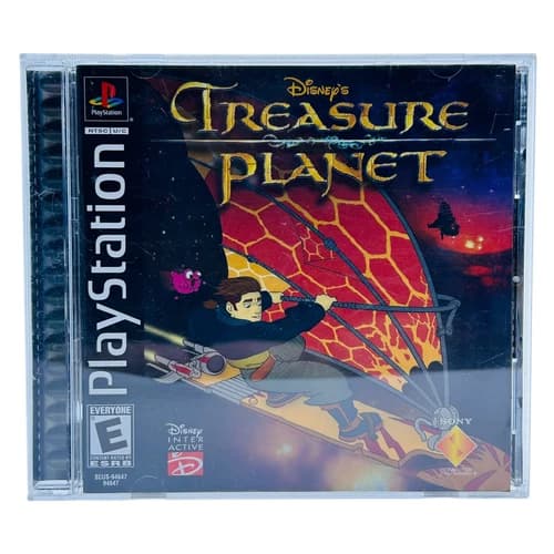 Disney's Treasure Planet (Sony PlayStation 1) PS1 CIB Complete Tested w/ Manual