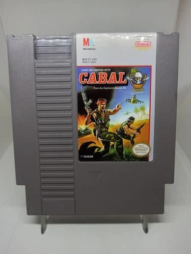 Cabal (Nintendo Entertainment System, NES) Reconditioned! Authentic!