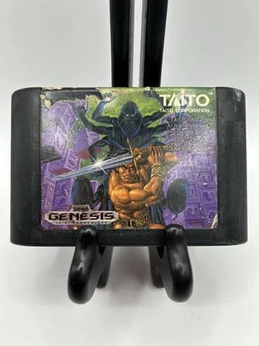 Rastan Saga II 2 (Sega Genesis, 1990) Authentic Game Cartridge Tested