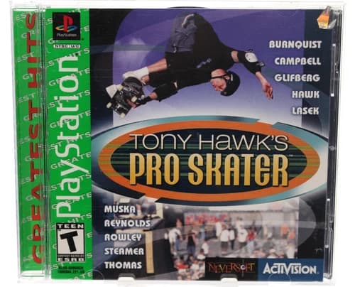 Tony Hawk's Pro Skater (Sony PlayStation 1, 2000) PS1 CIB Greatest Hits Tested