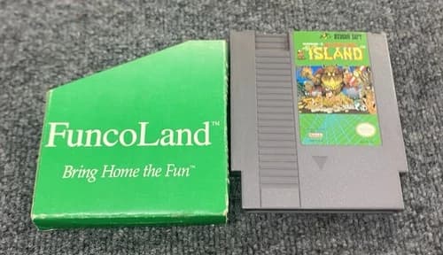 Hudson's Adventure Island Nintendo Entertainment System NES Game