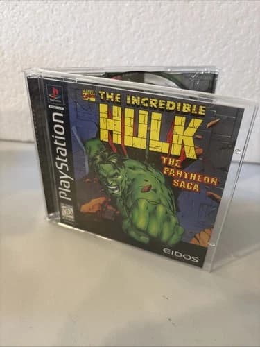 PlayStation Incredible Hulk The Pantheon Saga (PlayStation PS1), CIB Tested