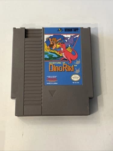Adventures of Dino-Riki NES Nintendo Game Cartridge