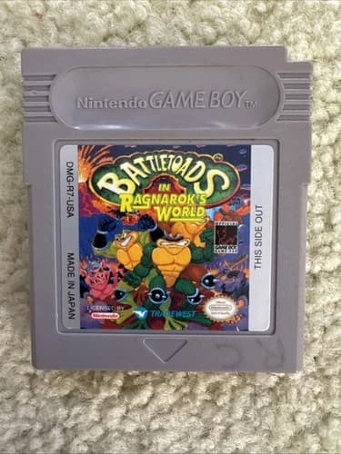 Battletoads in Ragnarok's World (Nintendo Game Boy) - Cart Only Tested
