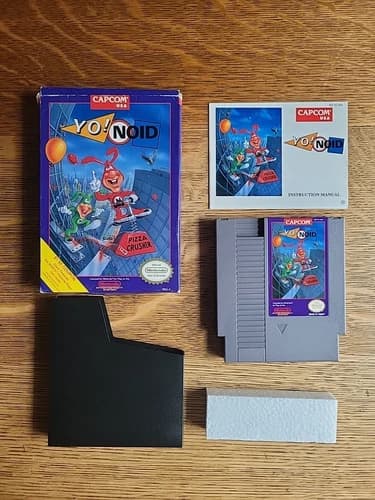 Yo! Noid NES Nintendo Complete In Box CIB Authentic! Good Condition! RARE!