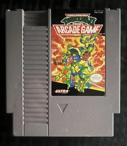 Teenage Mutant Ninja Turtles II: The Arcade Game (Nintendo NES, 1990)