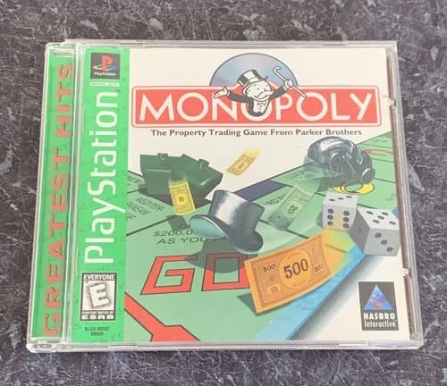 PlayStation PS1 Monopoly Greatest Hits CIB