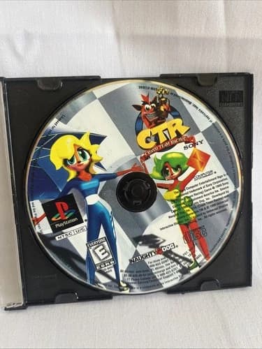 CTR: Crash Team Racing (PlayStation 1, 1999) PS1 Game Disc Only Tested