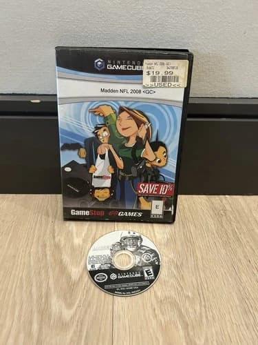Madden NFL 08 (Nintendo GameCube, 2007) Disc Only Tested
