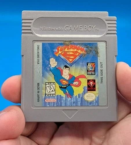 Superman (Nintendo Game Boy Original) Cartridge Only Tested