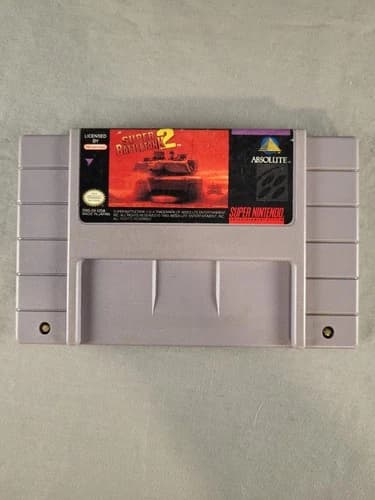 Super Battletank 2, SNES, Loose, Authentic!