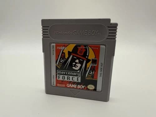 Mercenary Force (Nintendo Game Boy, 1990) TESTED AND WORKING
