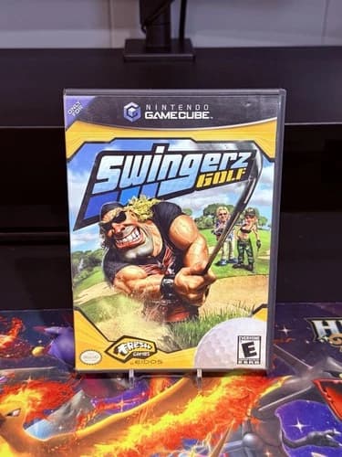 Swingerz Golf ( Nintendo GameCube, 2002 ) CIB Complete with Manual - Free Ship!