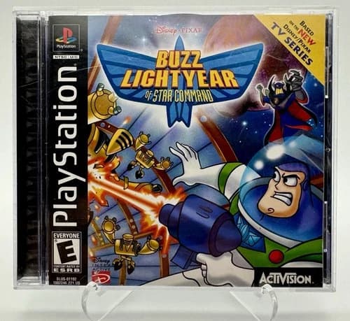Buzz Lightyear of Star Command (Sony PlayStation 1, 2000) - CIB Complete Tested