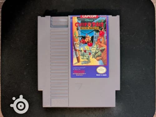 Disney's Chip 'N Dale: Rescue Rangers (Nintendo NES, 1990) Authentic - Tested