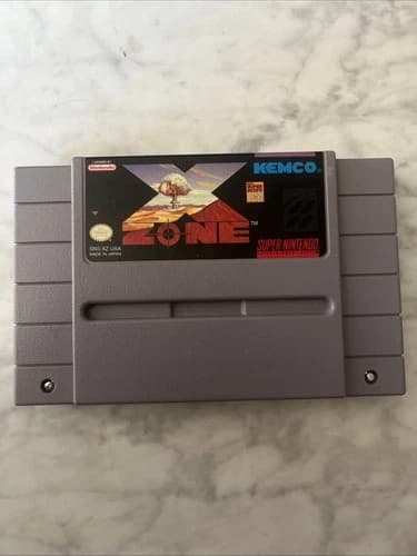 X-Zone (Super Nintendo, 1992) SNES - Game Only Vintage Video Game