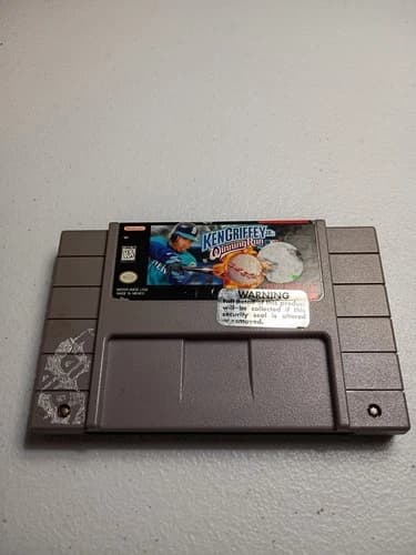 Ken Griffey Jr.'s Winning Run (Super Nintendo SNES, 1996) Tested Works