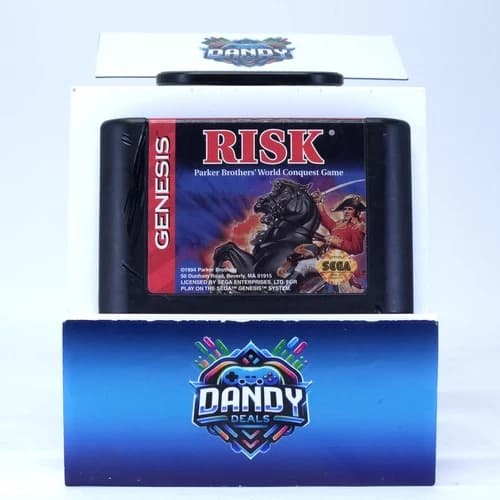 Risk Authentic, Tested - Sega Genesis