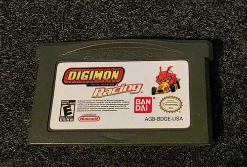 Digimon Racing (Nintendo Game Boy Advance GBA, 2004) Tested - Authentic