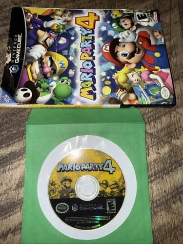 Mario Party 4 Nintendo GameCube Loose Disc Only Tested