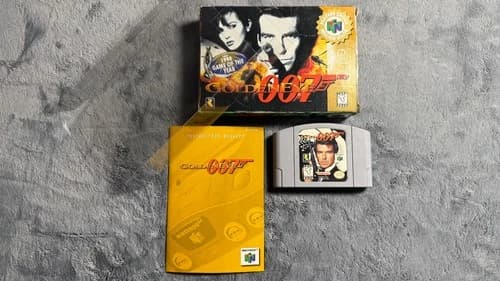 Goldeneye 007 (Nintendo 64 N64) Complete CIB w/ Box, Manual, Insert | One Owner!