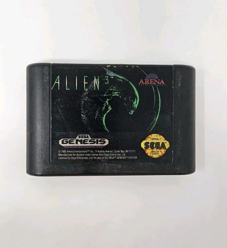 ALIEN 3 SEGA GENESIS CARTRIDGE ONLY TESTED & WORKS